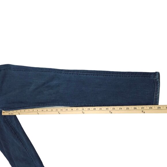 Loft Modern Skinny Jeans Womens Size 28/6 Mid Rise Dark Wash Stretch Denim - Picture 5 of 14